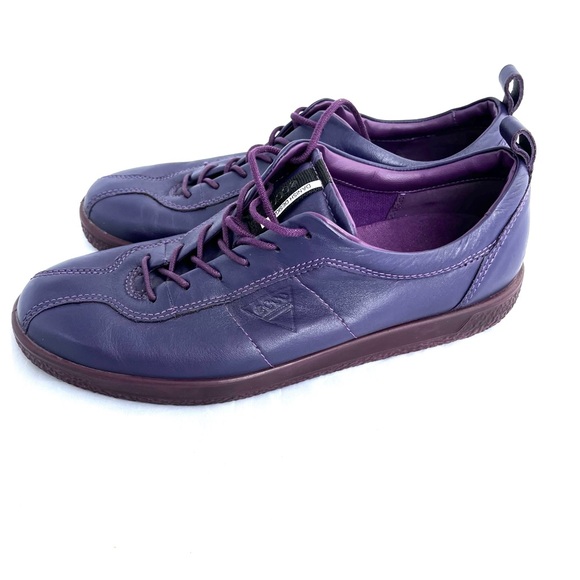 Ecco Woman’s Purple Soft 1 Walking Shoe Sneakers sz 9,5 (41) - Picture 5 of 14